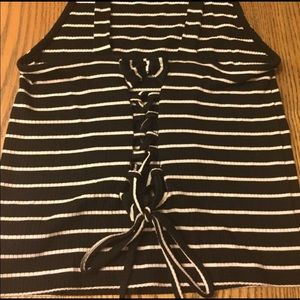 American Eagle Outfitters Tops - AMERICAN EAGLE | Lace up back Tank American Eagle Outfitters Tops - AMERICAN EAGLE | Lace up back Tank